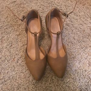brown nude heels